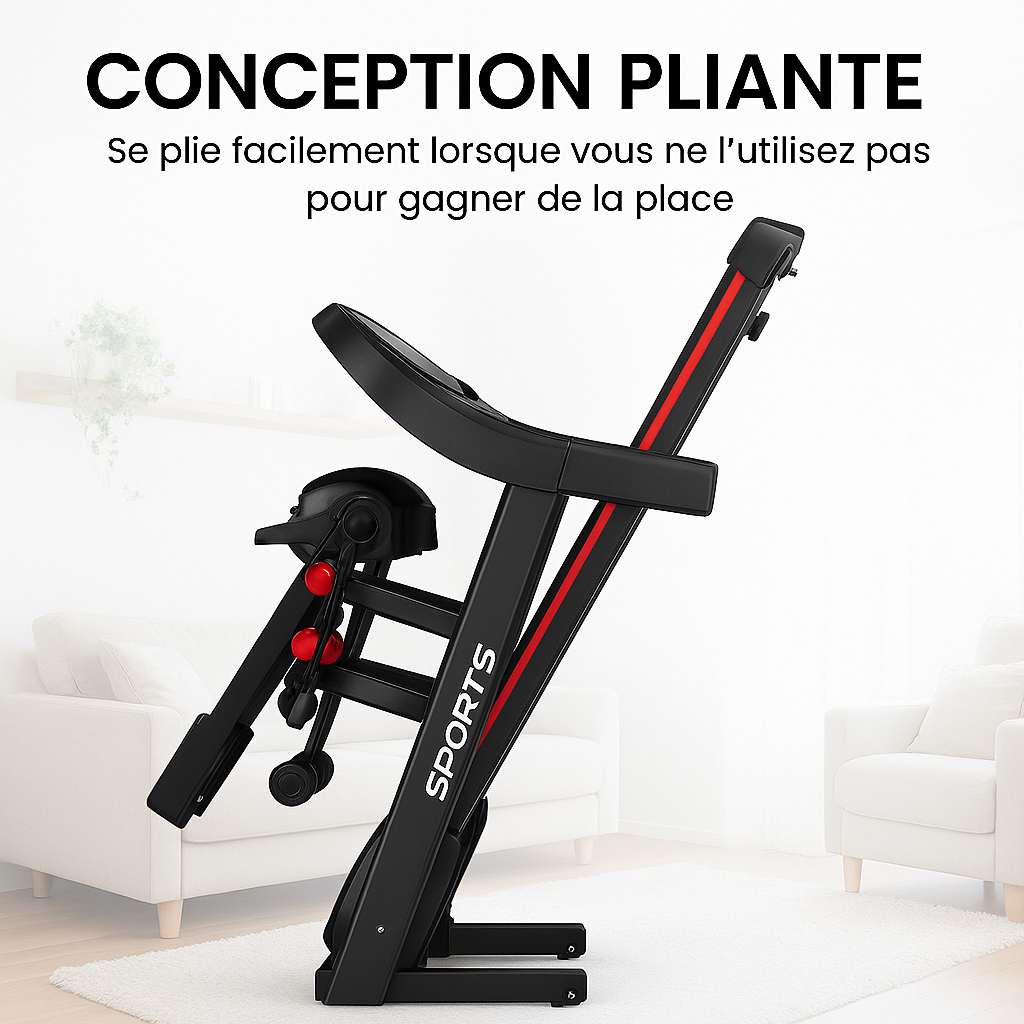 Tapis de course multifonction avec massage – pour une forme à domicile