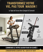 Tapis de course multifonction avec massage – pour une forme à domicile