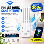 Répétiteur Wi-Fi — Étendez la portée de votre signal Internet
