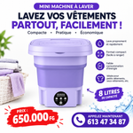 Mini Machine à Laver Pliable