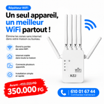 Répétiteur Wi-Fi — Étendez la portée de votre signal Internet